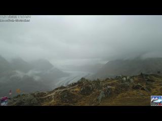 Wetter Webcam Riederalp (Wallis, Aletschgletscher)