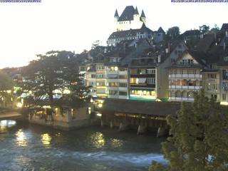 Wetter Webcam Thun (Berner Oberland, Thunersee)