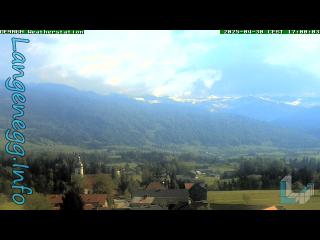 Webcam Langenegg (Vorarlberg, Bregenzer Wald)