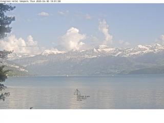 Wetter Webcam Thun (Berner Oberland, Thunersee)