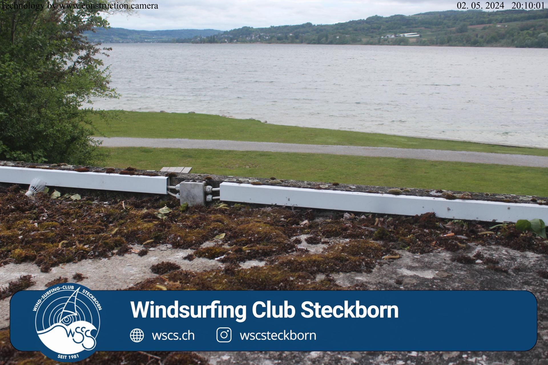 Webcam in Steckborn am Bodensee am Windsurfing Club Steckborn - N